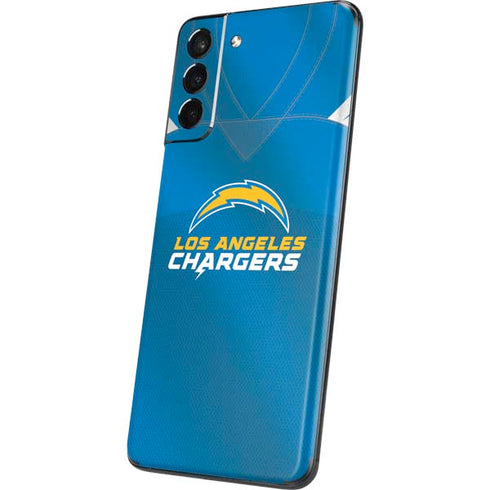 NFL Los Angeles Chargers Team Jersey Galaxy S21 Plus 5G Skin