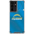 NFL Los Angeles Chargers Team Jersey Galaxy S21 Ultra 5G Clear Case