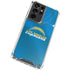 NFL Los Angeles Chargers Team Jersey Galaxy S21 Ultra 5G Clear Case