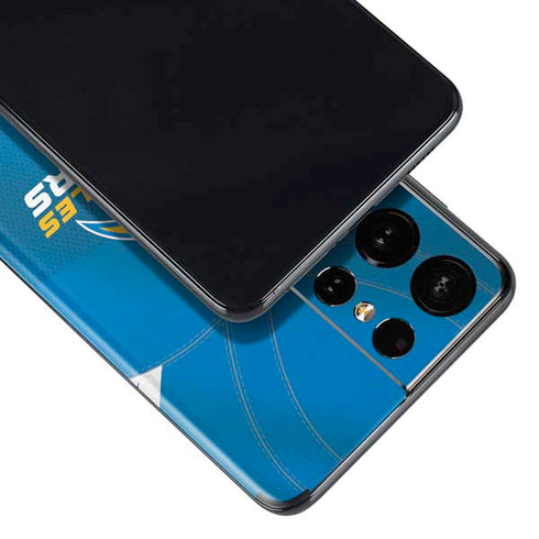 NFL Los Angeles Chargers Team Jersey Galaxy S21 Ultra 5G Skin