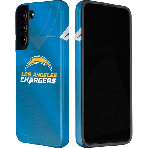 NFL Los Angeles Chargers Team Jersey Galaxy S22 Plus Pro Case