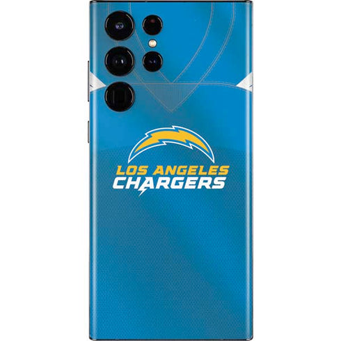 NFL Los Angeles Chargers Team Jersey Galaxy S22 Ultra Skin
