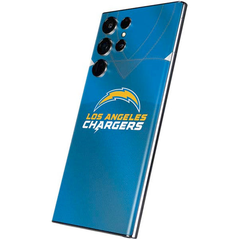 NFL Los Angeles Chargers Team Jersey Galaxy S22 Ultra Skin