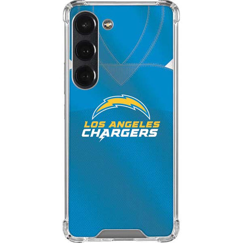 NFL Los Angeles Chargers Team Jersey Galaxy S23 Clear Case