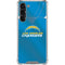 NFL Los Angeles Chargers Team Jersey Galaxy S23 Plus Clear Case