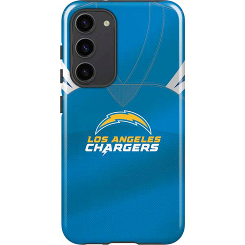 NFL Los Angeles Chargers Team Jersey Galaxy S23 Plus Pro Case