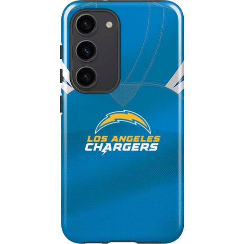 NFL Los Angeles Chargers Team Jersey Galaxy S23 Pro Case