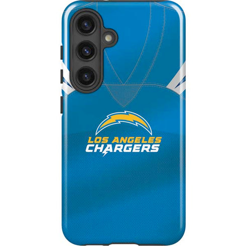 NFL Los Angeles Chargers Team Jersey Galaxy S24 Plus Impact Case