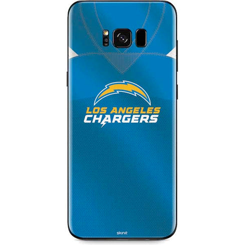 NFL Los Angeles Chargers Team Jersey Galaxy S8 Plus Skin