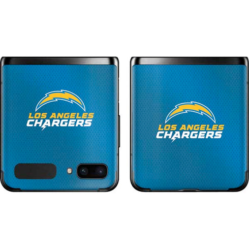 NFL Los Angeles Chargers Team Jersey Galaxy Z Flip Skin