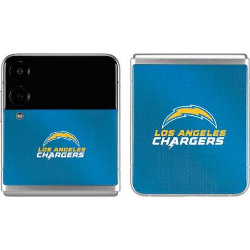 NFL Los Angeles Chargers Team Jersey Galaxy Z Flip4 5G Skin