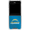 NFL Los Angeles Chargers Team Jersey Galaxy Z Flip5 5G Clear Case