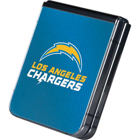 NFL Los Angeles Chargers Team Jersey Galaxy Z Flip5 5G Skin
