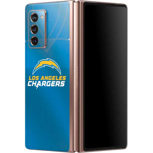 NFL Los Angeles Chargers Team Jersey Galaxy Z Fold2 5G Skin