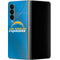 NFL Los Angeles Chargers Team Jersey Galaxy Z Fold4 5G Skin