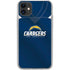 NFL Los Angeles Chargers Team Jersey iPhone 11 Clear Case