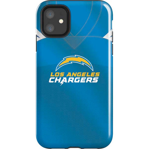 NFL Los Angeles Chargers Team Jersey iPhone 11 Impact Case
