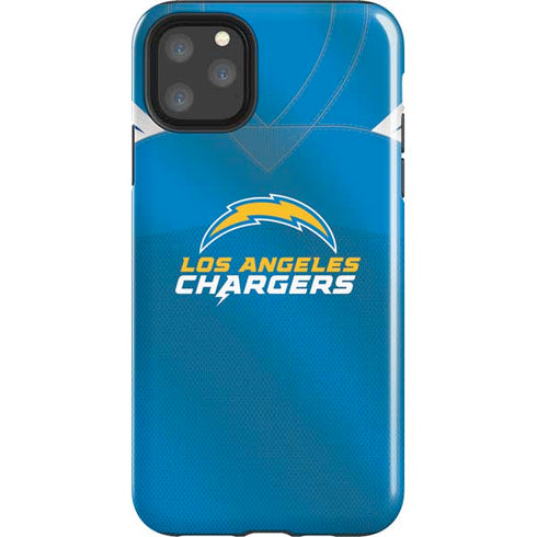 NFL Los Angeles Chargers Team Jersey iPhone 11 Pro Max Impact Case