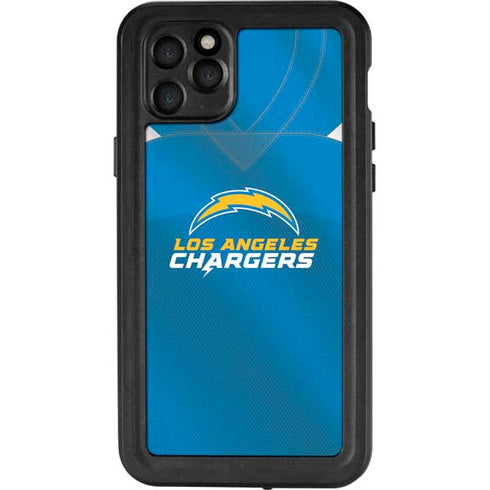 NFL Los Angeles Chargers Team Jersey iPhone 11 Pro Max Waterproof Case