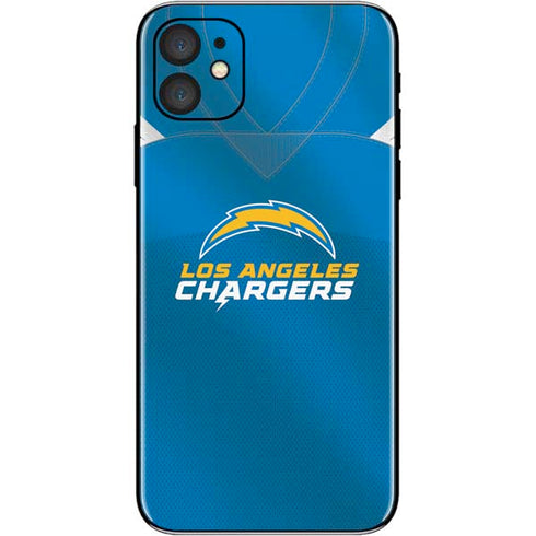 NFL Los Angeles Chargers Team Jersey iPhone 11 Skin