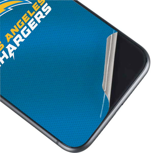 NFL Los Angeles Chargers Team Jersey iPhone 11 Skin