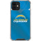 NFL Los Angeles Chargers Team Jersey iPhone 12 Mini Clear Case