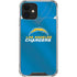 NFL Los Angeles Chargers Team Jersey iPhone 12 Mini Clear Case