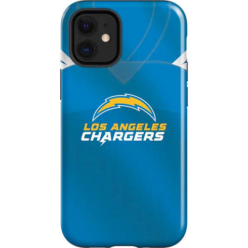 NFL Los Angeles Chargers Team Jersey iPhone 12 Mini Impact Case
