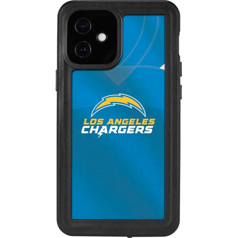 NFL Los Angeles Chargers Team Jersey iPhone 12 Mini Waterproof Case