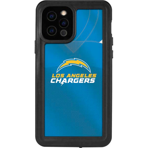 NFL Los Angeles Chargers Team Jersey iPhone 12 Pro Waterproof Case