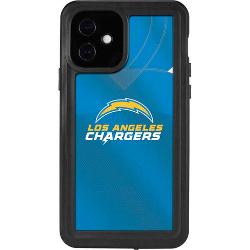 NFL Los Angeles Chargers Team Jersey iPhone 12 Waterproof Case