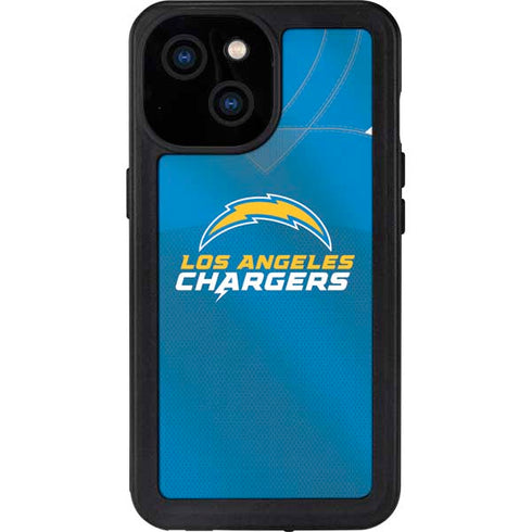 NFL Los Angeles Chargers Team Jersey iPhone 13 Mini Waterproof Case