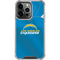 NFL Los Angeles Chargers Team Jersey iPhone 13 Pro Clear Case