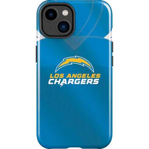 NFL Los Angeles Chargers Team Jersey iPhone 14 Plus Impact Case