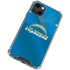 NFL Los Angeles Chargers Team Jersey iPhone 14 Plus Clear Case