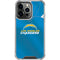 NFL Los Angeles Chargers Team Jersey iPhone 15 Pro Clear Case