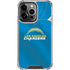 NFL Los Angeles Chargers Team Jersey iPhone 14 Pro Clear Case