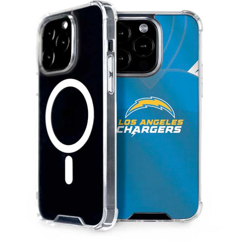 NFL Los Angeles Chargers Team Jersey iPhone 14 Pro MagSafe Case