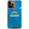 NFL Los Angeles Chargers Team Jersey iPhone 15 Pro Max Clear Case