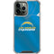 NFL Los Angeles Chargers Team Jersey iPhone 14 Pro Max Clear Case