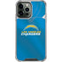 NFL Los Angeles Chargers Team Jersey iPhone 14 Pro Max Clear Case