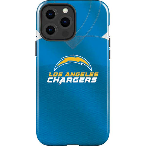 NFL Los Angeles Chargers Team Jersey iPhone 15 Pro Max Impact Case