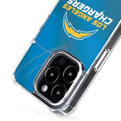 NFL Los Angeles Chargers Team Jersey iPhone 14 Pro Max MagSafe Case