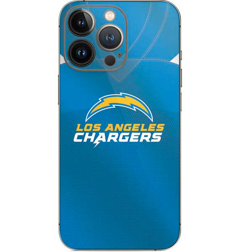 NFL Los Angeles Chargers Team Jersey iPhone 14 Pro Skin