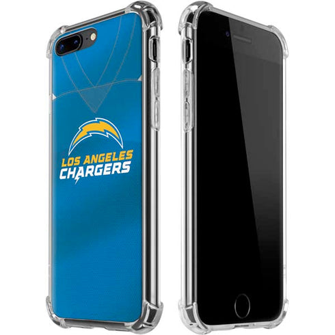 NFL Los Angeles Chargers Team Jersey iPhone 7/8 Plus Clear Case