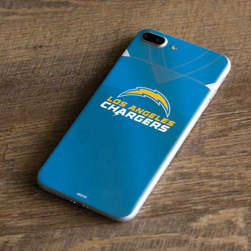 NFL Los Angeles Chargers Team Jersey iPhone 8 Plus Skin