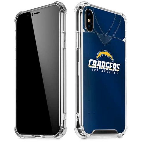 NFL Los Angeles Chargers Team Jersey iPhone X/XS Clear Case