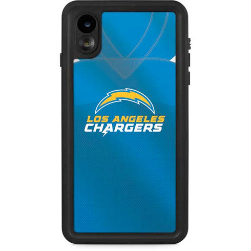 NFL Los Angeles Chargers Team Jersey iPhone XR Waterproof Case