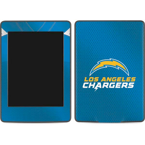NFL Los Angeles Chargers Team Jersey Amazon Kindle Skin