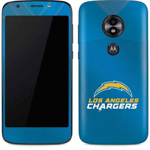 NFL Los Angeles Chargers Team Jersey Moto E5 Play Skin